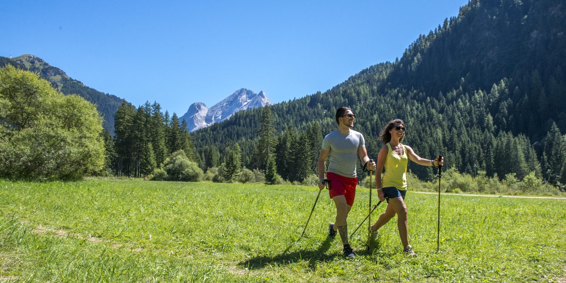 Private or couple nordic walking lesson
