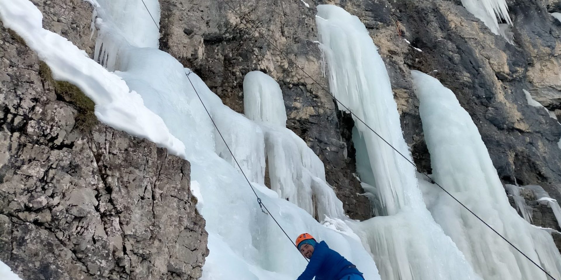 Corso di arrampicata su ghiaccio