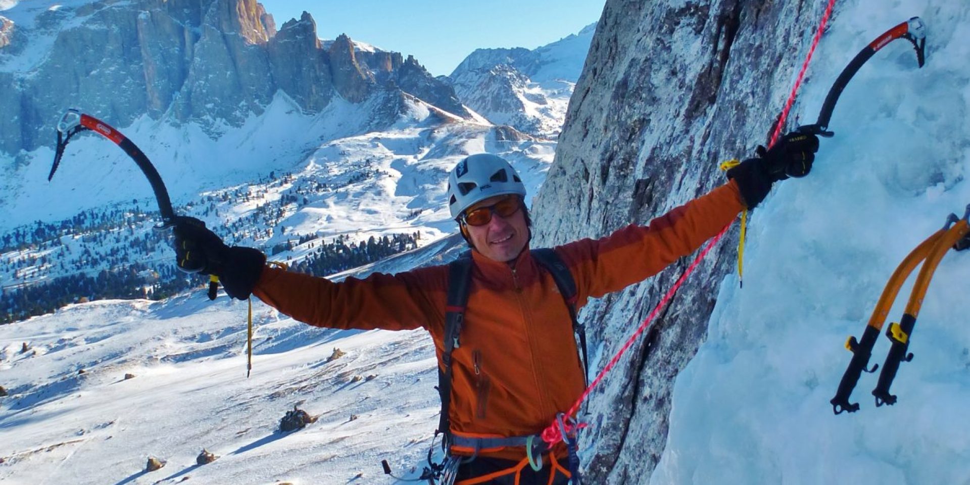 Weekend introduttivo di arrampicata su ghiaccio